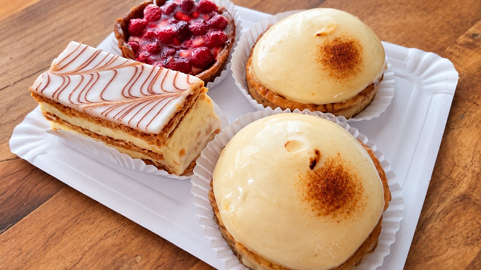 Selección de pasteles